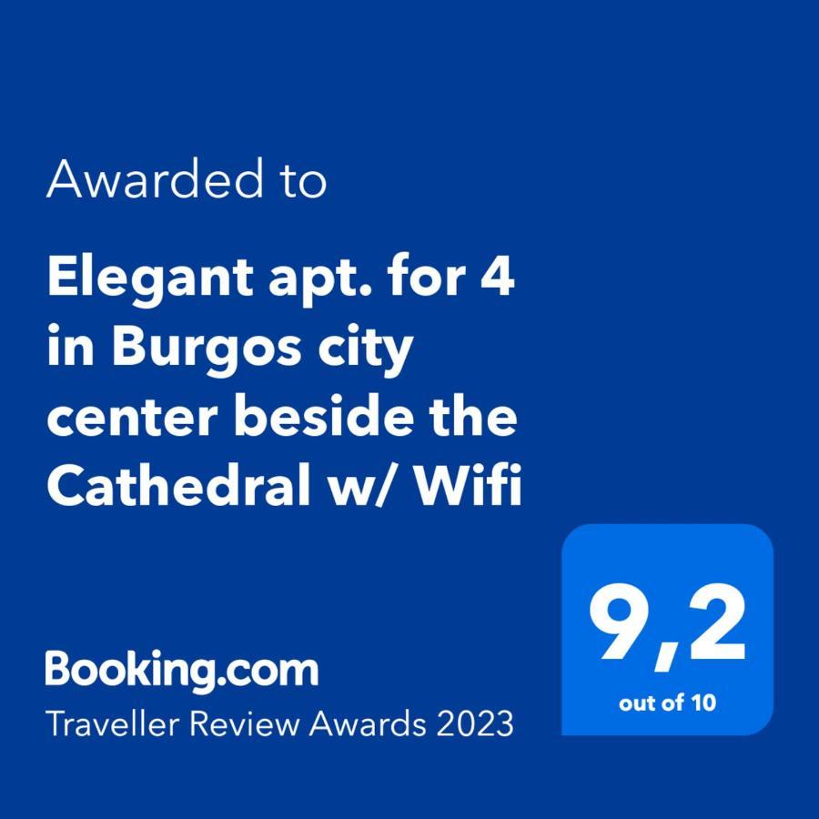 La Catedral Vut - Apt Para 4 Con Wifi En El Centro De Бургос Экстерьер фото